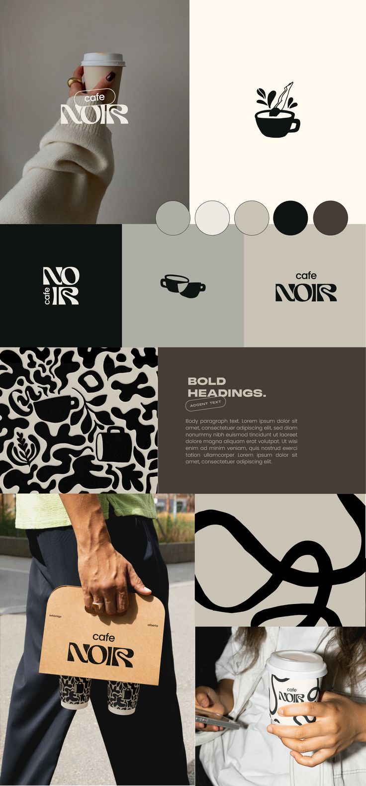 Brand identity design system and visual language
